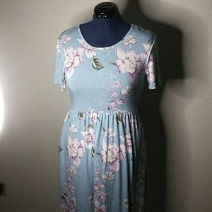 DB Moon floral print dress